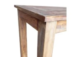 Table De Salon Salle à Manger Design Bois De Récupération 120 X 60 X 77 Cm 0902178 -Meubles Soldes Boutique table a manger 8944391