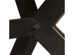 Table De Salon Salle à Manger Design Bois De Manguier Solide Et Acier 180 Cm 0902175 11 Table De Salon Salle à Manger Design Bois De Manguier Solide Et Acier 180 Cm 0902175 -Meubles Soldes Boutique table a manger 8945001