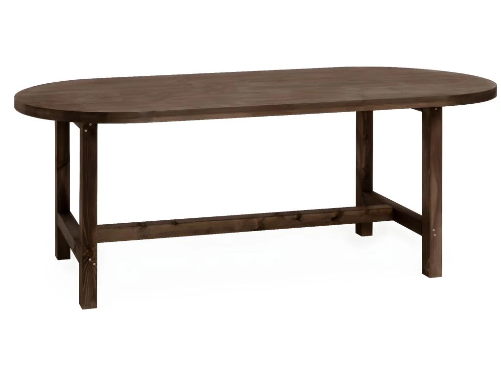 Table De Salle à Manger Olivia Noyer 160cm 7 Table De Salle à Manger Olivia Noyer 160cm – Image 5