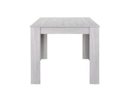 Table De Salle à Manger Bureau Robuste 140 Cm Couleur Chêne Blanc 03_0004252 -Meubles Soldes Boutique table a manger 8945945