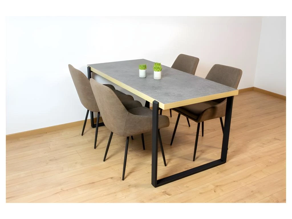 Table Rectangulaire EMILE. Magnifique Design Pour Votre Cuisine Ou Votre Salle à Manger. 5 Table Rectangulaire EMILE. Magnifique Design Pour Votre Cuisine Ou Votre Salle à Manger. – Image 3