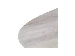 Table Basse Ovale Bois Naturel/Métal Noir - ARICA N°2 -Meubles Soldes Boutique table basse 11130421