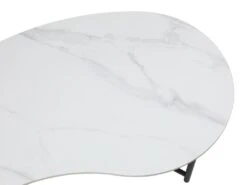 Table Basse Avec 1 étagère - Céramique, Verre Et Métal - Effet Marbre Blanc Et Noir - MURIENA 13 Table Basse Avec 1 étagère - Céramique, Verre Et Métal - Effet Marbre Blanc Et Noir - MURIENA -Meubles Soldes Boutique table basse 14289985