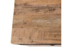 Table D'appoint Tiroir Teck Recyclé Acacia Acajou Métal Noir L47 11 Table D'appoint Tiroir Teck Recyclé Acacia Acajou Métal Noir L47 -Meubles Soldes Boutique table basse 14640651