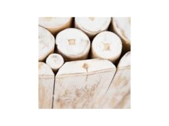 Table Basse Ronde Bois De Teck Blanc Cassé - FORINI 12 Table Basse Ronde Bois De Teck Blanc Cassé - FORINI -Meubles Soldes Boutique table basse 17626547