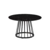 Table Basse Ronde Effet Marbre Noir - RAYMONDE 1 Table Basse Ronde Effet Marbre Noir - RAYMONDE -Meubles Soldes Boutique table basse 17786603