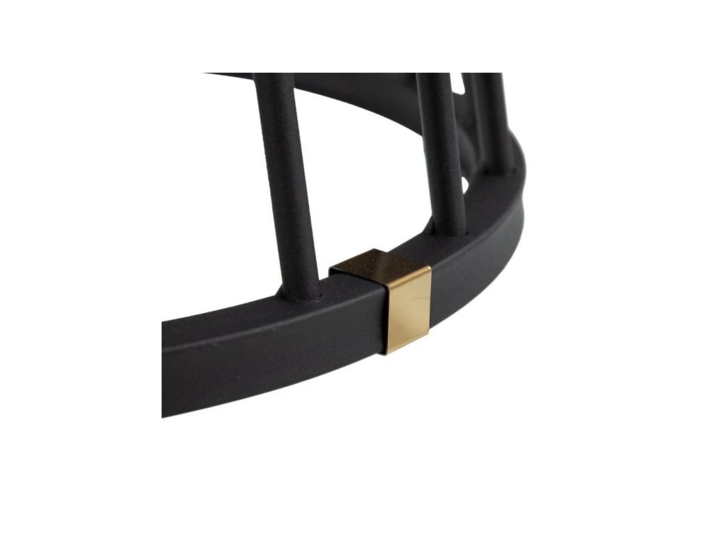 Table Basse Ronde Effet Marbre Noir - RAYMONDE 8 Table Basse Ronde Effet Marbre Noir - RAYMONDE – Image 6