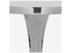 Table D'appoint Argent 44 X 44 X 53.08 Cm - Clytie -Meubles Soldes Boutique table basse 21029381
