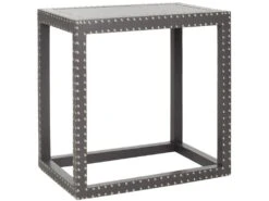 Table D'appoint Fusain 40 X 60 X 59.94 Cm - Verena -Meubles Soldes Boutique table basse 21029505