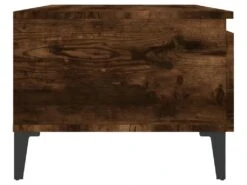Tables D'appoint 2 Pcs Chêne Fumé 50x46x35 Cm Bois Ingénierie -Meubles Soldes Boutique table basse 22639801