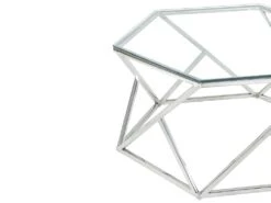 Table Basse En Verre Trempé Et Acier Inoxydable - Chrome - KERIANE De Pascal MORABITO 16 Table Basse En Verre Trempé Et Acier Inoxydable - Chrome - KERIANE De Pascal MORABITO -Meubles Soldes Boutique table basse 667641