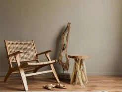 Table D'appoint En Teck - Coloris : Naturel - GAYANA -Meubles Soldes Boutique table basse 7043765