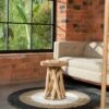 Table D'appoint En Teck - Coloris : Naturel - GAYANA