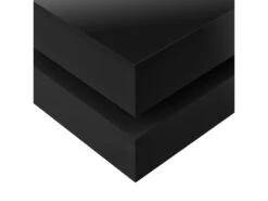 Table Basse De Salon élégante Stylée Avec 4 Compartiments De Rangement Stockage 75 X 75 X 35,5 Cm Panneau De Particules Mélaminé De 15 Mm Noir 03_0006142 7 Table Basse De Salon élégante Stylée Avec 4 Compartiments De Rangement Stockage 75 X 75 X 35,5 Cm Panneau De Particules Mélaminé De 15 Mm Noir 03_0006142 -Meubles Soldes Boutique table basse 8852619