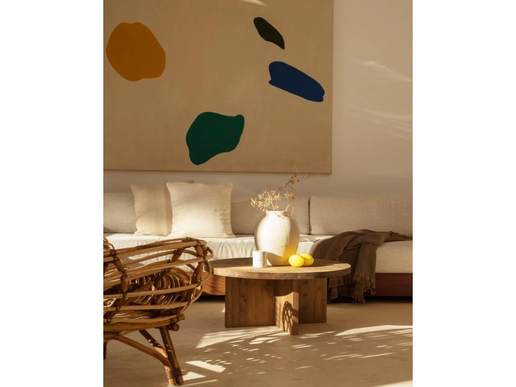 Table Basse Tokyo I Chêne Foncé 60cm 4 Table Basse Tokyo I Chêne Foncé 60cm – Image 2