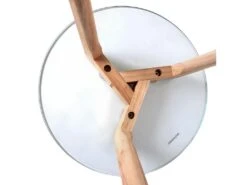 GLASS - Lot De 2 Tables Gigognes Rondes Verre Trempé -Meubles Soldes Boutique table basse 9235891