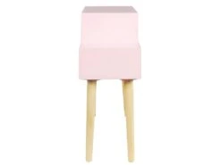 SMILE - Chevet Enfant 2 Tiroirs Rose Et Blanc 10 SMILE - Chevet Enfant 2 Tiroirs Rose Et Blanc -Meubles Soldes Boutique table de chevet 10592681