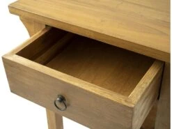 Table De Chevet 1 Tiroir Et 1 Tablette - Teck - Coloris : Naturel - WEKEA 18 Table De Chevet 1 Tiroir Et 1 Tablette - Teck - Coloris : Naturel - WEKEA -Meubles Soldes Boutique table de chevet 13099463