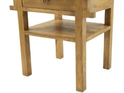 Table De Chevet 1 Tiroir Et 1 Tablette - Teck - Coloris : Naturel - WEKEA 17 Table De Chevet 1 Tiroir Et 1 Tablette - Teck - Coloris : Naturel - WEKEA -Meubles Soldes Boutique table de chevet 13099465