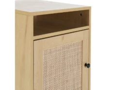 Table De Chevet Bella 1 Porte Couleur Chêne, Rotin Naturel 12 Table De Chevet Bella 1 Porte Couleur Chêne, Rotin Naturel -Meubles Soldes Boutique table de chevet 13625805