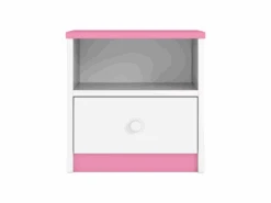 Table De Chevet Enfant 40 X 39 X 30 Cm - Rose