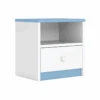 Table De Chevet Enfant 40 X 39 X 30 Cm - Bleu 1 Table De Chevet Enfant 40 X 39 X 30 Cm - Bleu -Meubles Soldes Boutique table de chevet 14696413