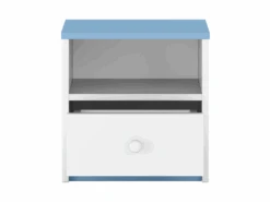 Table De Chevet Enfant 40 X 39 X 30 Cm - Bleu -Meubles Soldes Boutique table de chevet 14696417