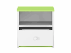 Table De Chevet Enfant 40 X 39 X 30 Cm - Vert Citron -Meubles Soldes Boutique table de chevet 14696425