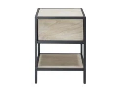 Table De Chevet Avec Étagère En Métal Bois Beige Noir 1 Tiroir 13 Table De Chevet Avec Étagère En Métal Bois Beige Noir 1 Tiroir -Meubles Soldes Boutique table de chevet 18431711