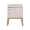 Chevet Enfant 1 Porte En Bois Imitation Chêne Blanchi - CH5058 -Meubles Soldes Boutique table de chevet 19067791
