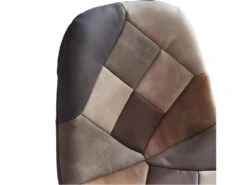 OWEN OAK - Chaise De Bar Vintage Patchwork Pieds Chêne(x2) 10 OWEN OAK - Chaise De Bar Vintage Patchwork Pieds Chêne(x2) -Meubles Soldes Boutique tabouret de bar 10444439