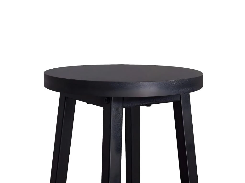 Tabouret De Bar 2 Pieces Noir 19_0000365 5 Tabouret De Bar 2 Pieces Noir 19_0000365 – Image 3