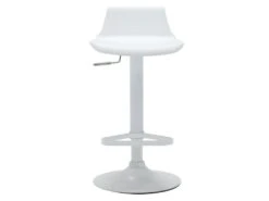 Tabouret De Bar - Polypropylène - Coloris Blanc - CALAS 13 Tabouret De Bar - Polypropylène - Coloris Blanc - CALAS -Meubles Soldes Boutique tabouret de bar 236441