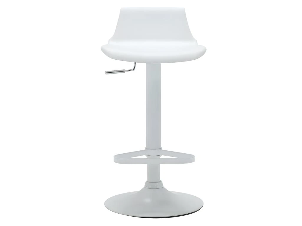 Tabouret De Bar - Polypropylène - Coloris Blanc - CALAS 8 Tabouret De Bar - Polypropylène - Coloris Blanc - CALAS – Image 6