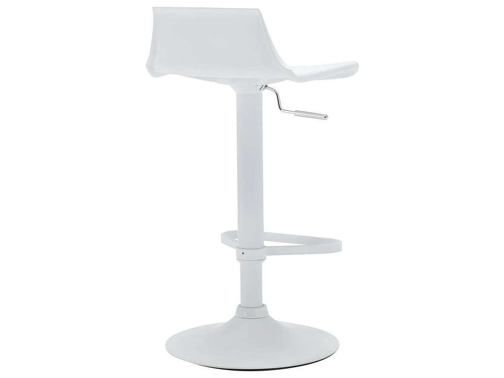 Tabouret De Bar - Polypropylène - Coloris Blanc - CALAS 7 Tabouret De Bar - Polypropylène - Coloris Blanc - CALAS – Image 5