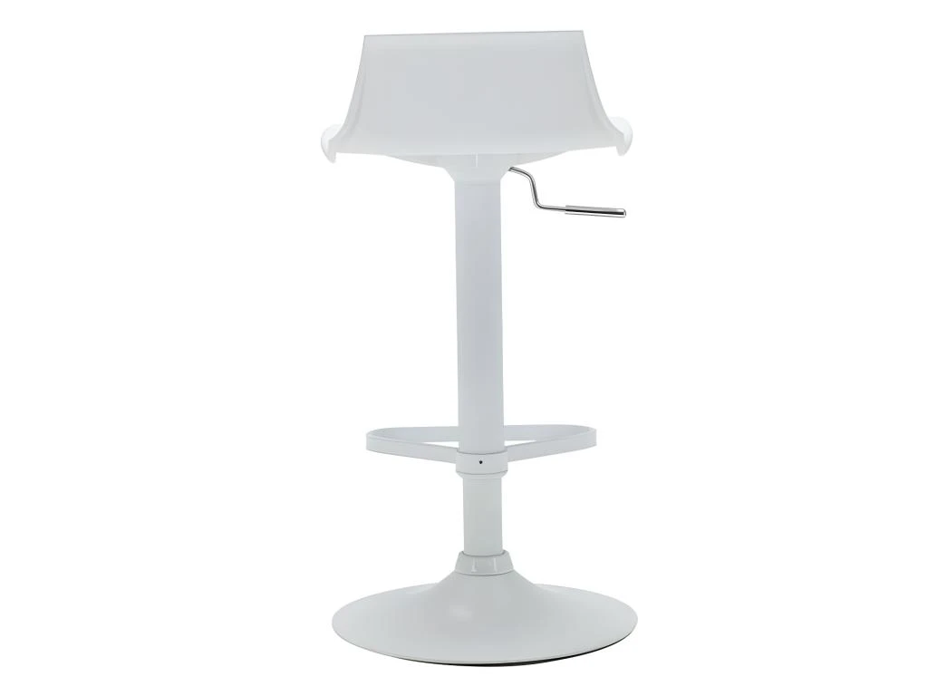 Tabouret De Bar - Polypropylène - Coloris Blanc - CALAS 6 Tabouret De Bar - Polypropylène - Coloris Blanc - CALAS – Image 4