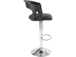 KAYELLES Lot De 2 Tabourets De Bar Design Avec Accoudoirs AYO (noir) -Meubles Soldes Boutique tabouret de bar 9146583