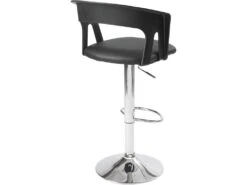 KAYELLES Lot De 2 Tabourets De Bar Design Avec Accoudoirs AYO (noir) -Meubles Soldes Boutique tabouret de bar 9146585