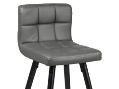 SOREN - Lot De 2 Tabourets Gris -Meubles Soldes Boutique tabouret de bar 9218889