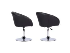 Tabouret De Bar En Simili Noir GABIN - HAPPY GARDEN -Meubles Soldes Boutique tabouret de bar 9219169