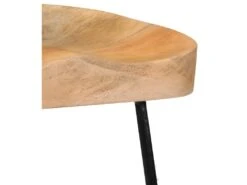 Lot De Deux Tabourets De Bar Design Chaise Siège Bois De Manguier Solide 1202098 -Meubles Soldes Boutique tabouret haut 11220807