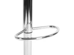 Lot De 2 Tabourets De Bar Pivotants Réglables En Cuir PU Noir Avec Base Chromée Et Repose-pieds -Meubles Soldes Boutique tabouret haut 11245563