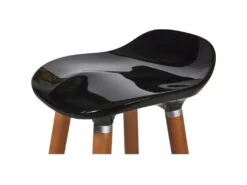 OSLO Lot De 2 Tabourets De Bar Noir Laque + Pieds Hetre Massif - Contemporain - L 39 X P 40 Cm 11 OSLO Lot De 2 Tabourets De Bar Noir Laque + Pieds Hetre Massif - Contemporain - L 39 X P 40 Cm -Meubles Soldes Boutique tabouret haut 13476625