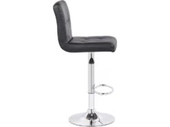 Lot De 2 Tabourets De Bar "Manhattan" - Noir -Meubles Soldes Boutique tabouret haut 20940469
