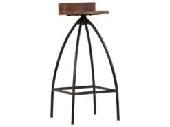 Tabourets De Bar Lot De 2 Bois De Récupération Massif -Meubles Soldes Boutique tabouret haut 21990285