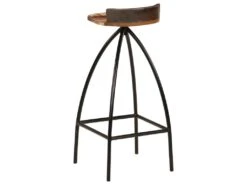 Tabourets De Bar Lot De 2 Bois De Récupération Massif -Meubles Soldes Boutique tabouret haut 21990287