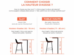 Tabouret De Bar Mi-hauteur Kuna En Cuir Tressé Noir 68 Cm 12 Tabouret De Bar Mi-hauteur Kuna En Cuir Tressé Noir 68 Cm -Meubles Soldes Boutique tabouret haut 22679115