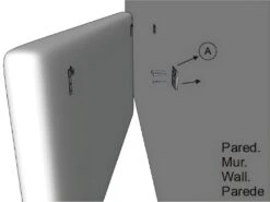 Tête De Lit Rombo 160x60 Cm Noir, Rembourrée De Mousse -Meubles Soldes Boutique tete de lit et pont de lit 10724477