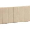 Tête De Lit Tapissée Creta 150x60 Cm Couleur Beige, 8 Cm D'épaisseur