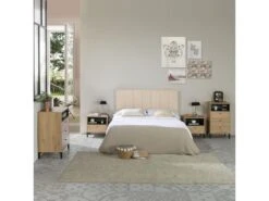 Tête De Lit Tapissée Creta 150x60 Cm Couleur Beige, 8 Cm D'épaisseur 12 Tête De Lit Tapissée Creta 150x60 Cm Couleur Beige, 8 Cm D'épaisseur -Meubles Soldes Boutique tete de lit et pont de lit 10724735